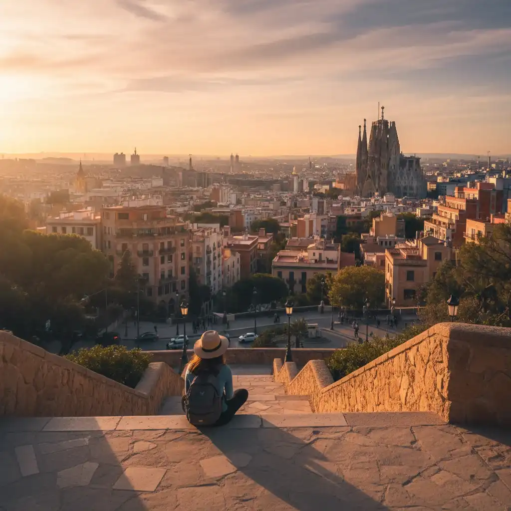 Best places to backpack in the world 2024 – Europe view from Barcelona